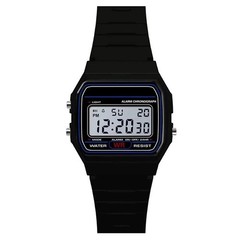 F 91W Classic Digital Resin Strap Watch Stopwatch Chronograph Sport Unisex Men
