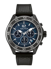 Nautica NMD Blue Dial Chronograph Black carbon fiber dial Men’s Watch NAD25506G
