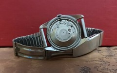 SIGMA-VALMON GENEVE AUTOMATIC ETA2452 SS VINTAGE 60’s RARE 21J SWISS WATCH.