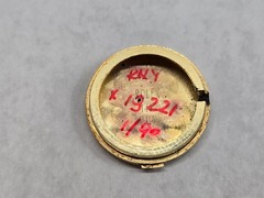 Vintage 50s Rolex 14K Gold Ladies 17.5mm Cocktail Watch Textured Leaf Band