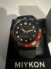Miykon Men’s Quartz. All. New Water Guarantee To 33meters 100+ Feet Deep