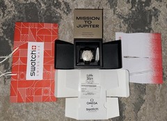 Omega X Swatch Mission to Jupiter Moonswatch Speedmaster With Receipt + BAG
