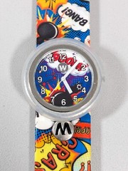 Watchitude Comic Bang Boom Crash Slap Watch Colorful