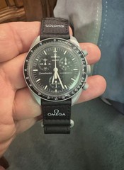 NEW Swatch x Omega Bioceramic Moonswatch Mission To The Moon Watch W/receipt