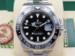 2014 Rolex GMT-Master II 116710LN Full Set Men’s Pre-Owned 40mm Wristwatch