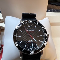 Wenger Roadster Black Night Steel Black Dial Quartz Men’s Watch 01.1841.105