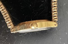 Vintage Caravelle by Bulova Ladies Watch Gold Tone For Parts And Repair