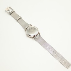 Vintage Fossil Mood Watch Unisex 31mm Watch Stainless Mesh JR-7704 w New Battery