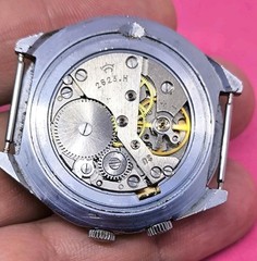 Raketa 24 Vintage Men’s Wristwatch 2623.H Russian Mechanical Watch 24-Hour Rare