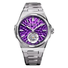 BONEST GATTI Men Tourbillon Watch 43mm Automatic Mechanical Wristwatch Sapphire
