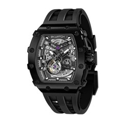 TSAR BOMBA Men’s 2K WATCH MYOTA JAPANESE MOV Watch Black Rubber Strap