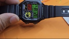 “Jurassic” – REBIRTH | 🦖🔴🟡 | Custom CASIO AE-1200WHD | Royale | Watch MOD