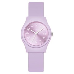 Women Girls Casual Jelly Silicone Band Students Sport Analog Quartz Wrist Watch