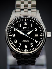 IWC Pilot’s Watch Mark XX 2026 UNWORN Blk Dial Stainless Steel Bracelet IW328202