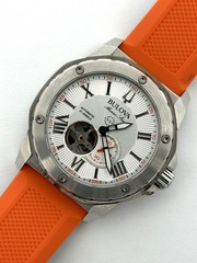 Bulova Marine Star 98A226 Men’s Automatic Silver Dial Watch (A1D031168)
