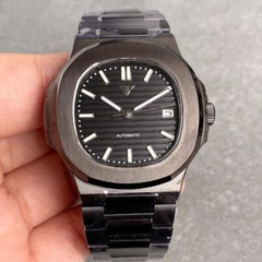 40mm Tandorio Square PVD Black Blue White Dial NH35 Automatic Men Watch Lume