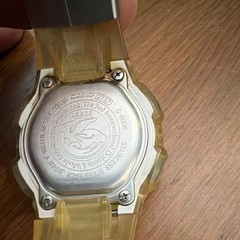 Casio G-Shock Analog Shock Resistant World Time 200m Yellow Resin Band