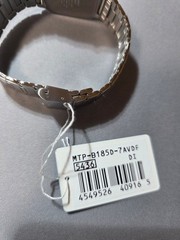 With New Casio Standard MTP B185D 7A