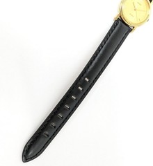 SEIKO Exceline Quartz Dress Watch 3 Hand Gold Dial Gold Case wrist 16.0cm/6.3in
