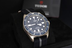 Tudor Pelagos FXD Blue 25707B 2024 Box, Papers & Warranty Excellent Condition