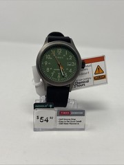 Timex TW4B30200 Men’s Expedition Scout Indiglo Silicone Strap Analog Date Watch