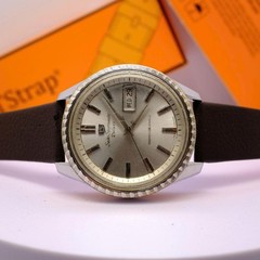 SEIKO Sportsmatic Deluxe Automatic Watch Silver Dial 37.9mm From Japan