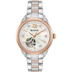 Bulova Multicolour Womens Analogue Watch New Automatic 98P170