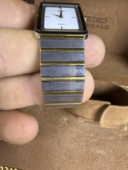 Vintage Seiko Lassale Ultra Thin Quartz Watch 1984 Complete Set Box Papers Japan