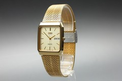 [Near MINT] Seiko Majesta 9063-5020 29mm Gold DayDate KANJI/ENG Qz Mens Watch