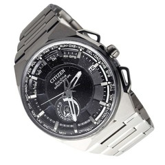 Citizen Satellite Super Titanium CC3097-52E Eco-Drive Black Dial Men’s Watch