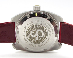 Zodiac Sea Dragon ZO2901 MOP Dial Crystal Bezel SS Case 39mm