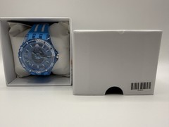 Invicta Subaqua 69449 Mens 44mm Translucent Blue Dragon Dial Quartz Sport Watch