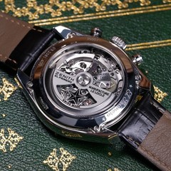 Zenith Chronomaster El Primero Skeleton Dial Black Leather Strap 03.2081.400