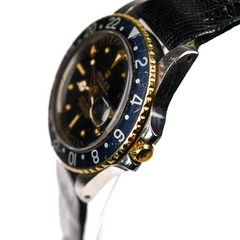 Rolex GMT Master 1979 1675 Black Nipple 14k Steel Cal 1575 40mm Bracelet + Strap