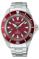 Seiko Prospex 41.7mm Automatic Men’s Diver Watch (Red Dial)