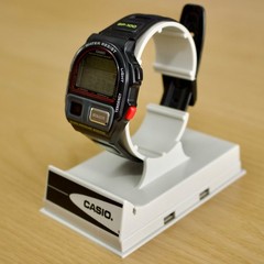 NOS Casio BP-100 1991 Blood Pressure Monitor Digital Wrist Watch 900 Japan Boxed