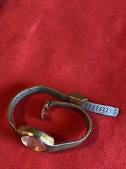 Vintage TIMEX Q Quartz Watch Assembled in Taiwan (untested)