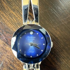 Armitron Diamond Now Women’s Quartz Watch Blue Dial Silver-Tone Metal Bracelet