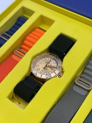 Invicta Ocean Predator 44mm Men’s Watch 5 Interchangeable Straps (AP2047936)