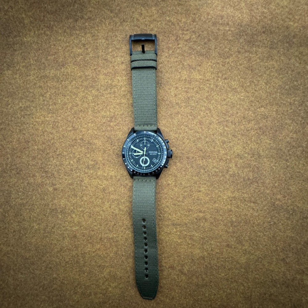 Fossil Decker – Black and Army Green – CH2687