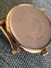 WORKING VINTAGE JULES JURGENSEN DATE MOON PHASE QUARTZ WOMEN’S WATCH NO BAND