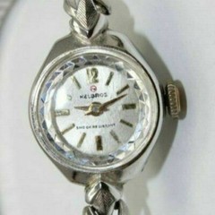 Vintage Helbros Manual Winding Waterproof Shock Resistant I hear ticking