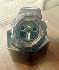 CASIO G SHOCK GA100-1A1 IN ORIGINAL TIN AND BOX