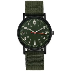 Military Watch Army Durable Water Proof Luminous 24Hours Dial Nylon Strap USA