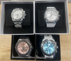 4 Invicta TechnoMarine Lot of 4 NEW In Box 3 Year Warranty Watches Bolt Akula