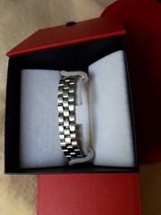 Tissot 1853 watch/girl/doll 19cm or +/case 2.3cm/blue/pulse 1.5cm.