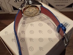 SEIKO JoJo’s Bizarre Adventure Part 5 Mista SBSA031 Limited Watch 1000 Box