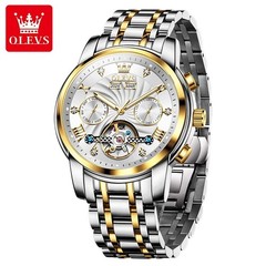Automatic Mechanical Watch Waterproof Luxury Dial Strap Men Men’s