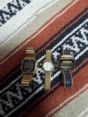Watch Bundle Lot Timex Indiglo CR2016 CR1216 UIT Chrono Alarm Quartz