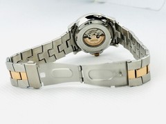 Kenneth Cole KC3776 Automatic Skeleton Bicolour Stainless Steel Bracelet Watch